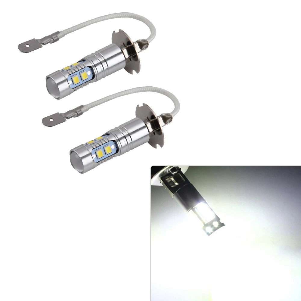 

H3 Fog Lamps 50W 6000K H3 LED Bulbs 12V Driving Running Light For VW Vanagon 86-91 Cabrio 95-02 EuroVan 92-03