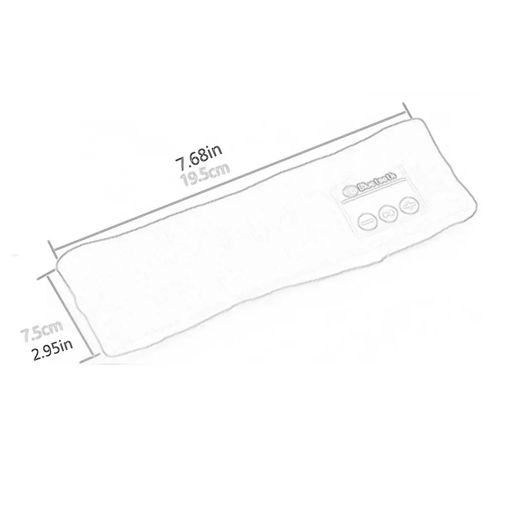 

Bluetooth Headband Sleep Headphones Wireless Music Sport Headbands Sleeping Earphones SleepPhones