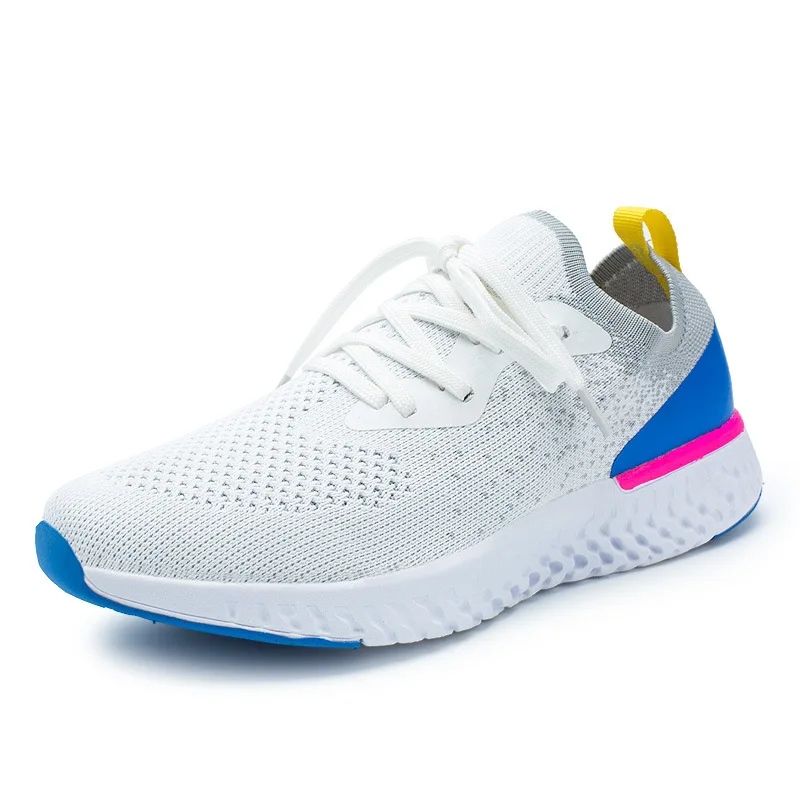 

Women's Lightweight Breathable Mesh Weaving Socks Shoes Sneakers Casual Shoes Student Non-slip Walking 2020 Soft Running Shoes