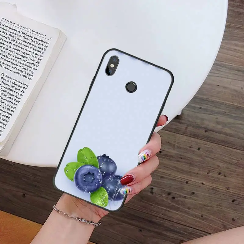 

Fruit design blueberry beautiful Phone Case For Xiaomi Redmi 7 9t 9se k20 mi8 max3 lite 9 note 8 9s 10 pro Shell Cover Funda