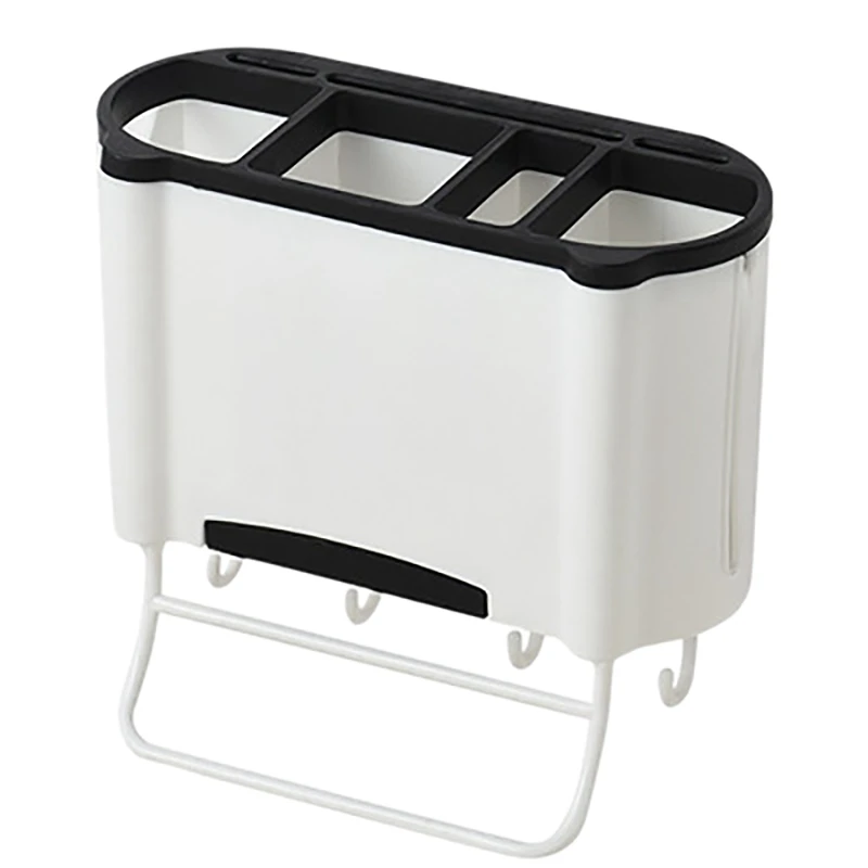 Настенная посуда ложка палочки для еды сливная стойка хранения с крюком