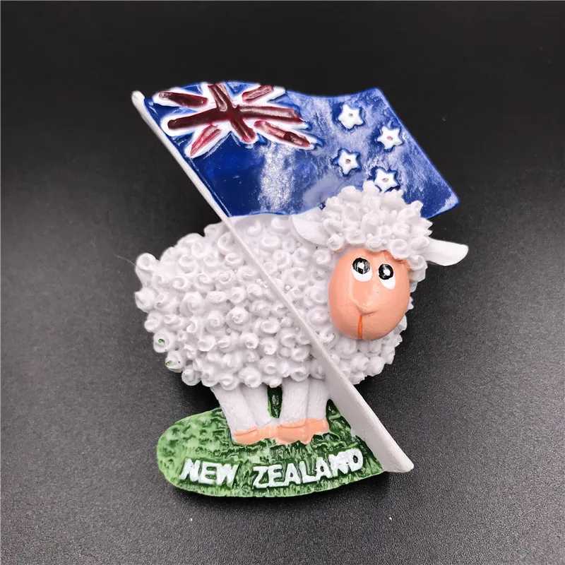 Магнит на холодильник Новая Зеландия флаг овцы магниты наклейка s смола