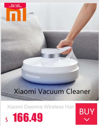 Xiaomi Анти-пыль Atom ручной электрический инструмент для удаления УФ-c 13 кПа сильный всасывающий пылесос машина для очистки