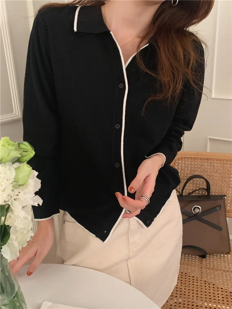 

Fall 2021 Women Clothing Oversize Womens Sweaters Autumn Vintage Loose Winter Sweater Knitted Women Cardigan Knit Button Maxi