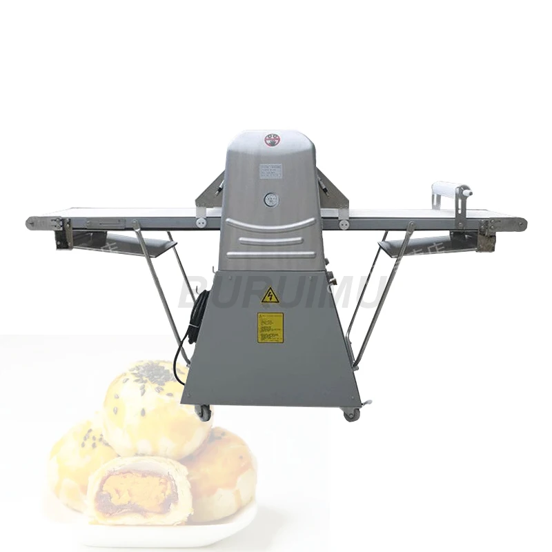 

Electric Bread Pastry Dough Shortening Machine Pizza Slicing Maker Roller Press Sheeter Manufacturer Desktop Shortener