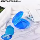 Коробка для зубных лотков, синий, ортодонтический фиксатор, пластиковая коробка для хранения протеза, чехол для хранения инструментов для ухода за зубами