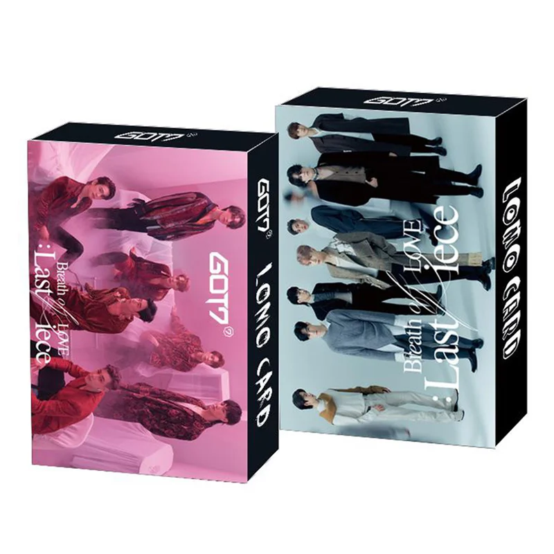 30 шт./компл. Kpop GOT7 новый альбом последняя часть Lomo карта HD печать фото для