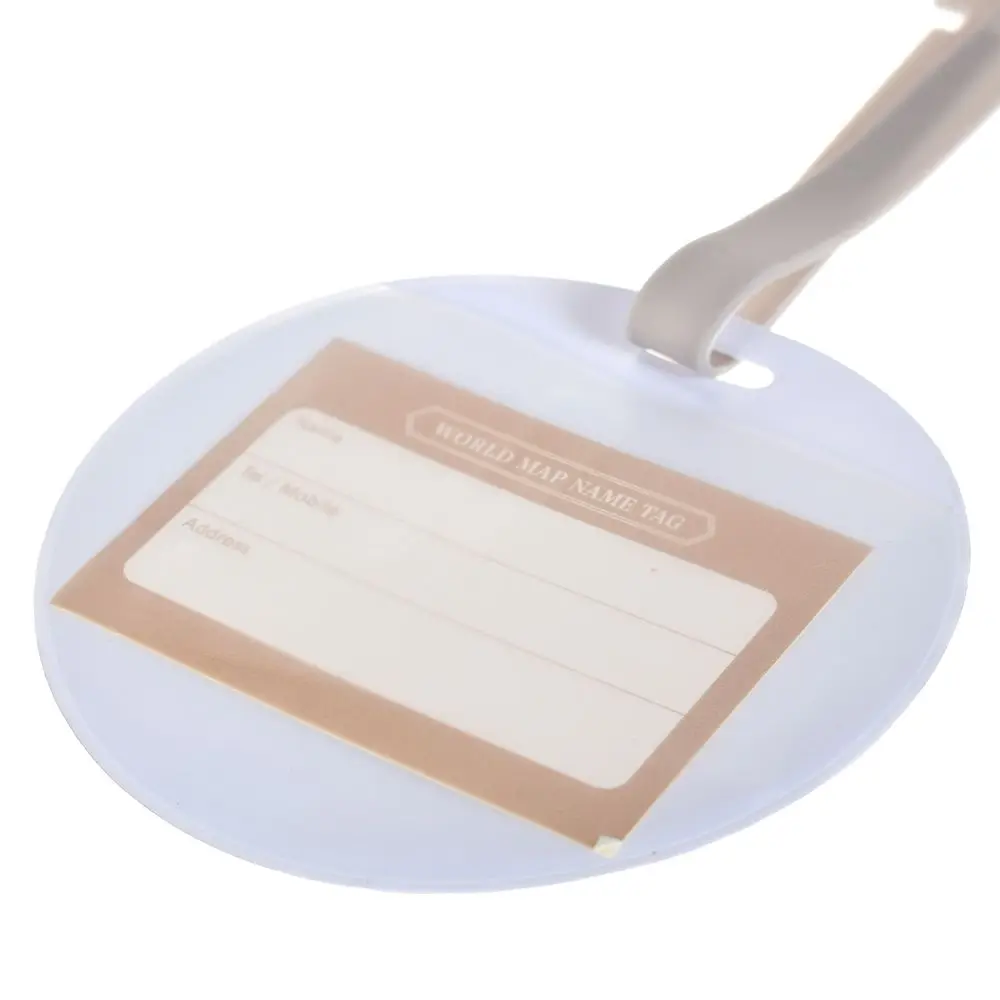 Модная багажная бирка для карт дорожные аксессуары силикагель чемодан держатель