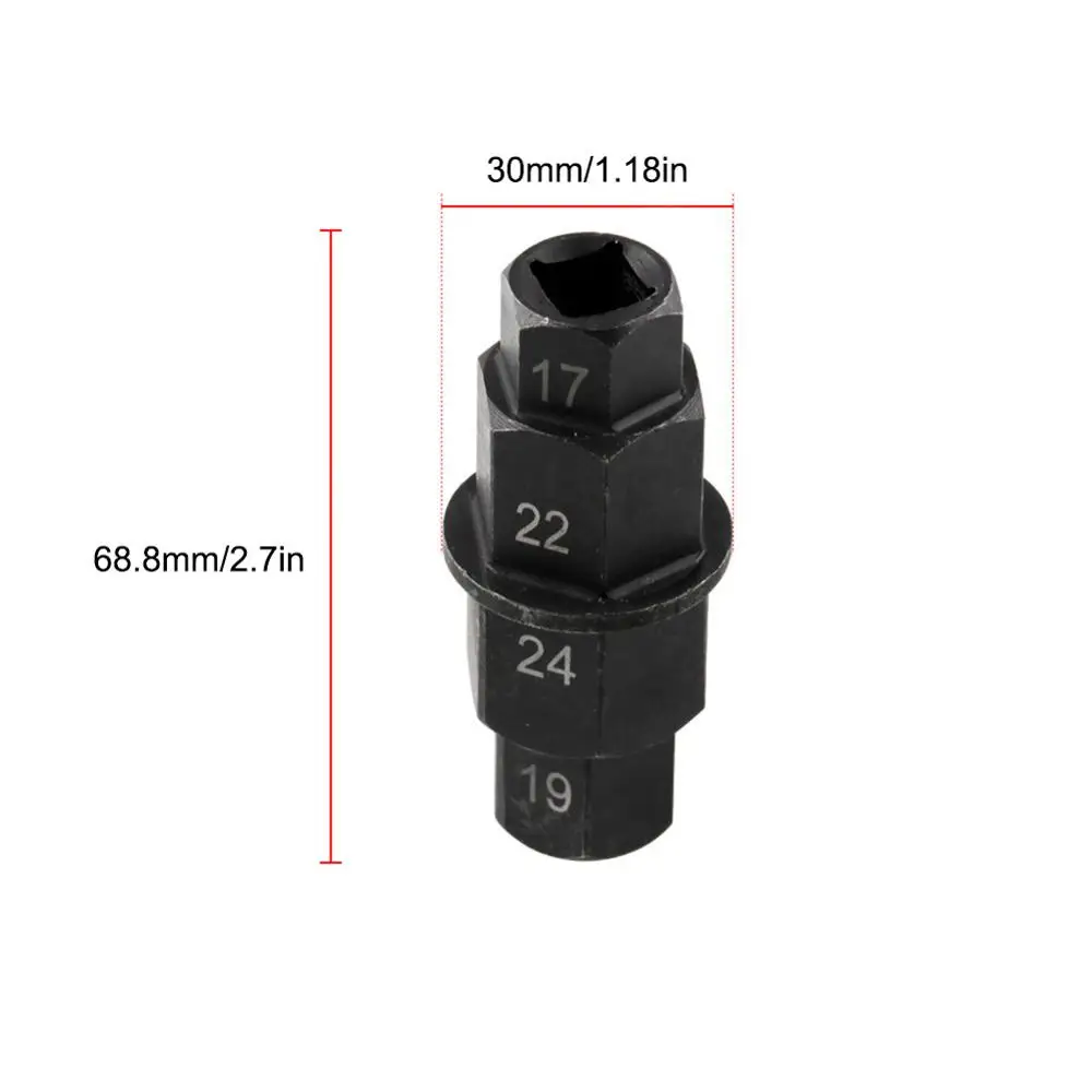 Motorcycle Front Hex Axle Tool Wheel Spindle Removal 17/19/22/24 mm | Автомобили и мотоциклы