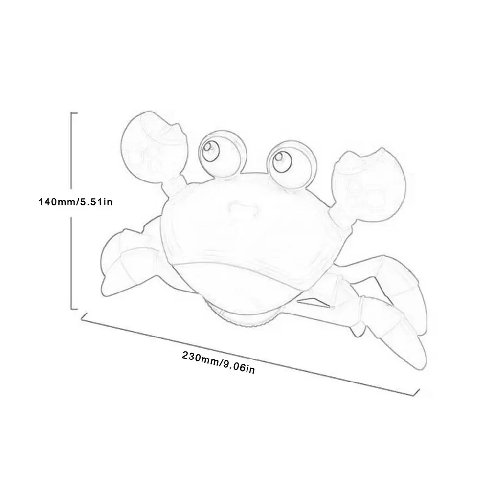 

1 Piece Environmentally Friendly Durable And Practical Kids Bathing Toys Chain Clockwork Bathroom Toys Crabs Shape
