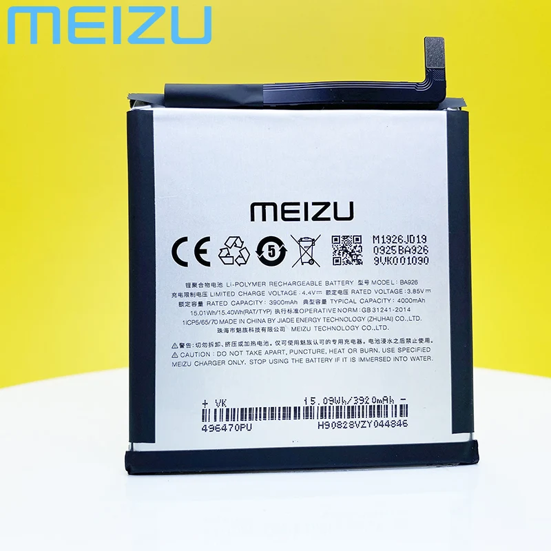 new original meizu ba926 battery for meizu 16xs battery m1926m926hm926q m926 series mobile phone gift tools free global shipping