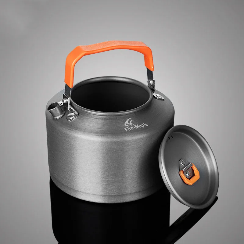 

Kettle 1.5L outdoor portable camping picnic picnic kettle coffee pot teapot kettle Mountaineering self-driving equipment