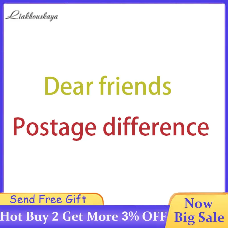 

Postage Difference
