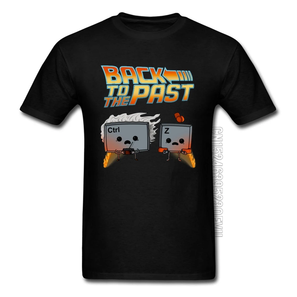 Back To The Past Game Control футболка с коротким рукавом Повседневная дизайнерская
