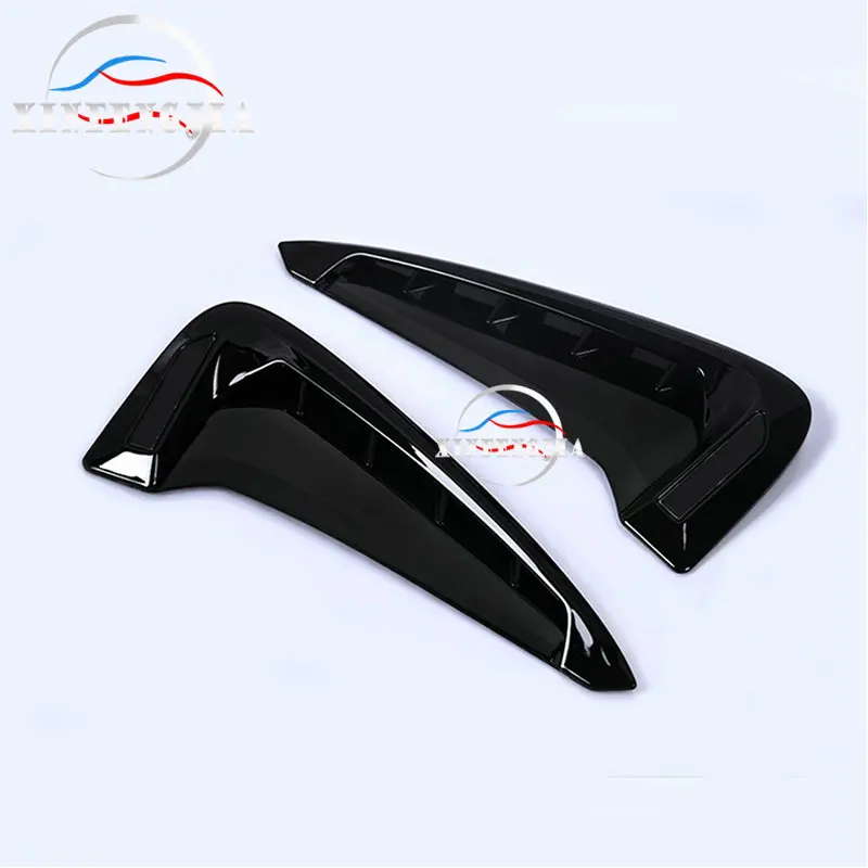 

Fit For BMW X5 F15 14-18 2PCS Chrome Side Wing Air Flow Fender Intake Vent Cover