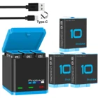 Зарядное устройство со светодиодной подсветкой для GoPro 9 10, 1850 мАч