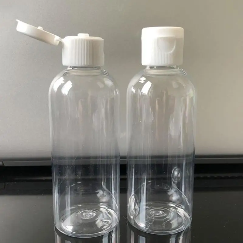 

Reasonable Separation Liquid Cosmetic Container Sample Cap Bottle Lotion Empty Flip Plastic Liquid L4Z1