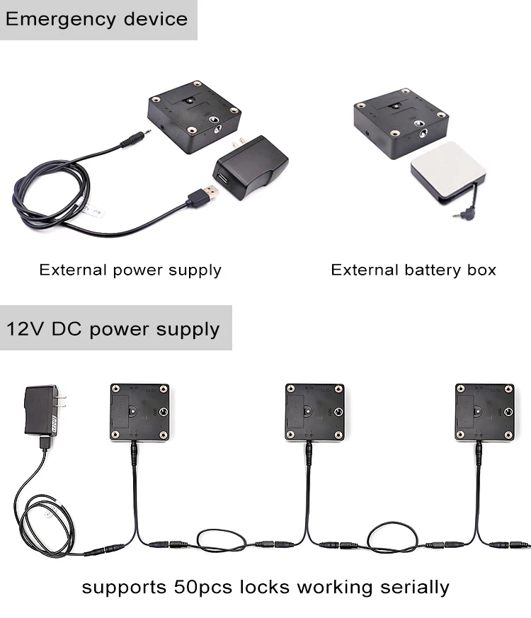 

KENRONE European Standard Power Adapter for Office Cabinet Lock KR-S80A