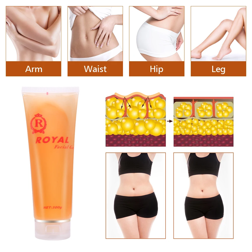 300 г ультразвуковой кавитационный гель для похудения устройство массажа тела