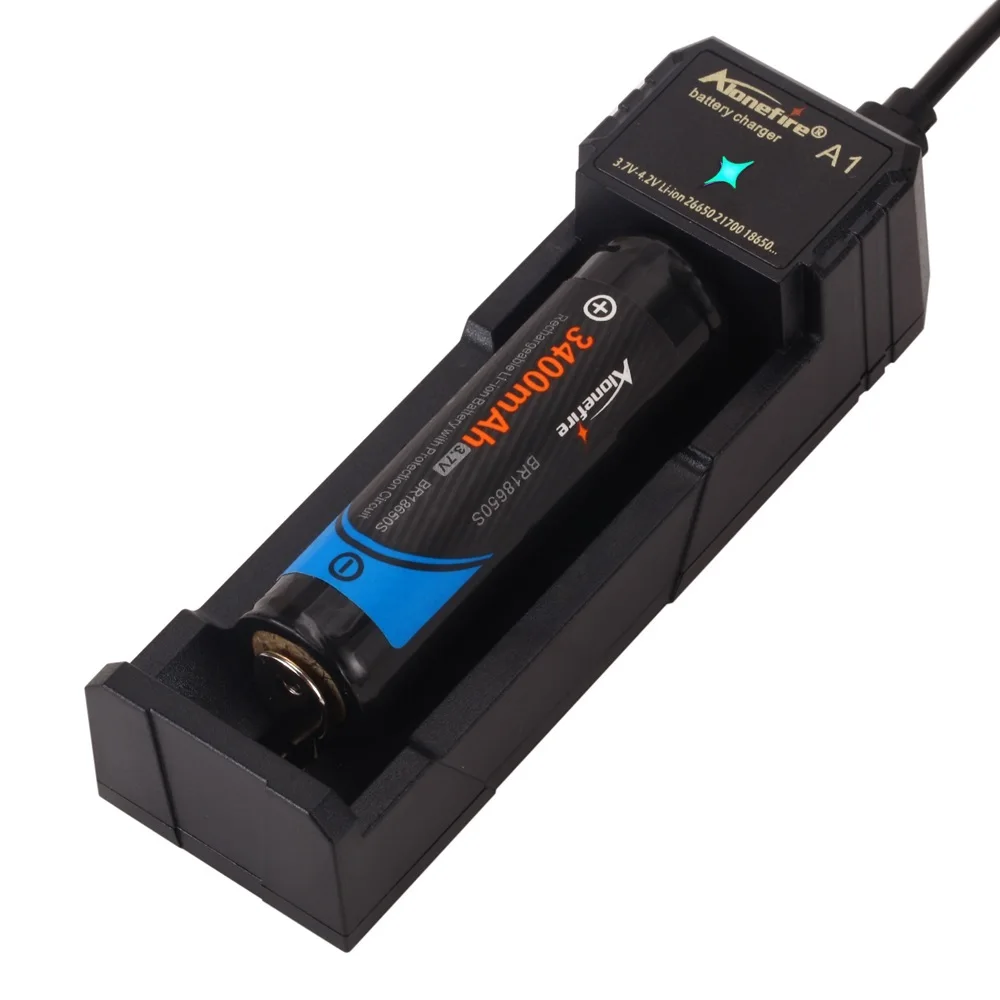 Зарядное устройство Alonefire A1 умное зарядное USB 18650 26650 18350 32650 21700 26700 26500 для литий
