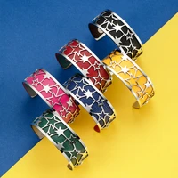 cremo bracelet femme acier inoxydable de luxe star bracelet interchangeable leather band diy jewelry bracelet femme doubai