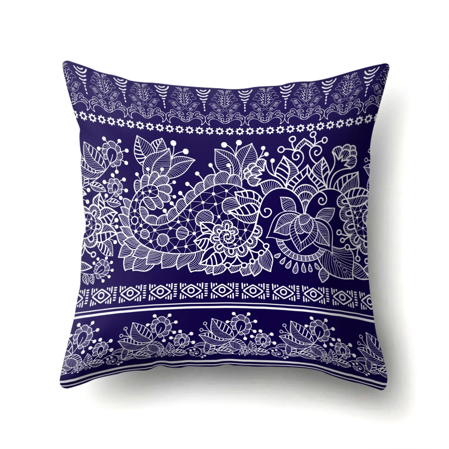 

Наволочка для дивана, спальни, декоративная, в национальном стиле, 45x45 см, наволочка из полиэстера