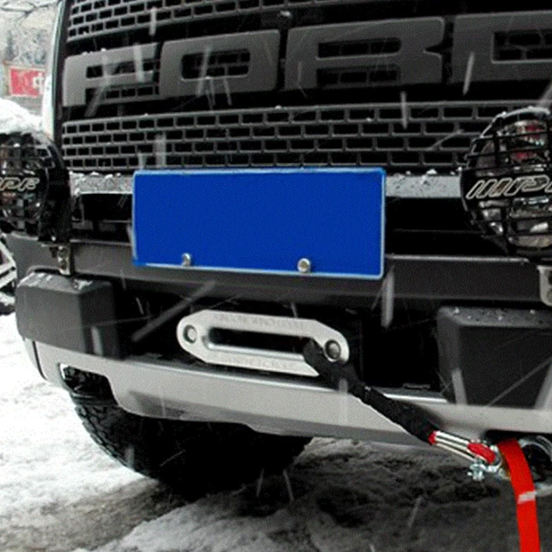 Фунтов алюминий Hawse Fairlead для синтетического троса лебедки свинцовый трос SUV ATV UTV