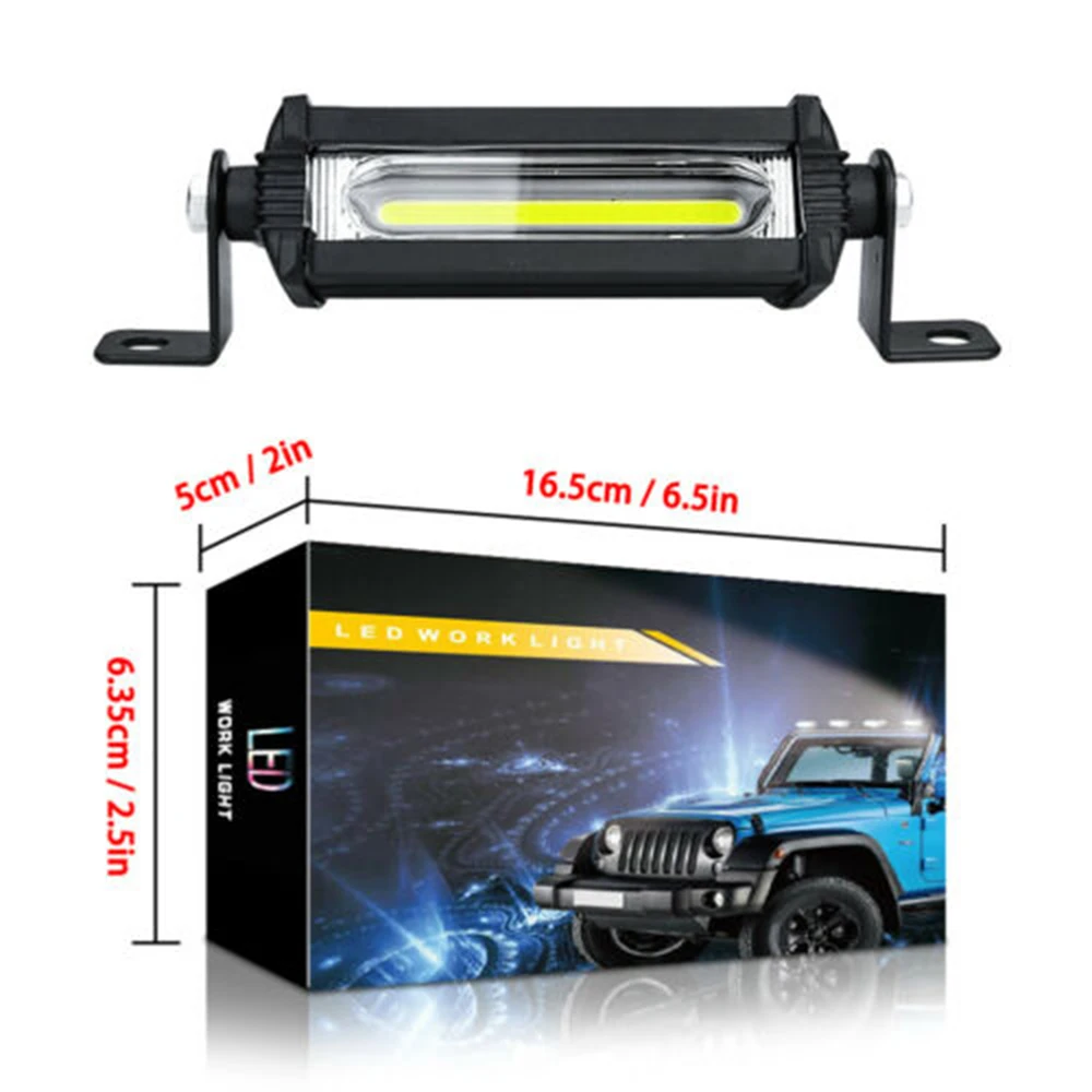 

COB LED Working Light 2200LM Headlamp Motorcycle Lamp Bead Super bright White