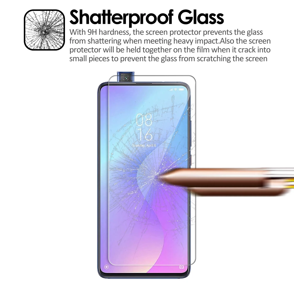 4 шт./упаковка Защитная пленка для экрана Xiaomi MI 9T Pro | Мобильные телефоны и
