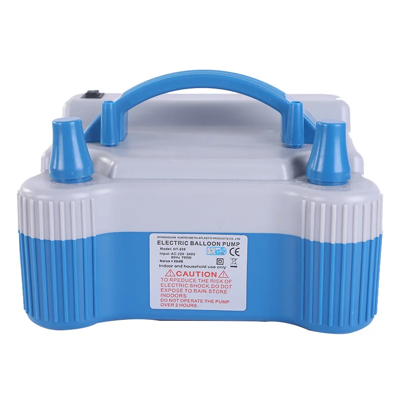 

Balloon Air Pump 220v Or 240v Electric High Power Two Nozzle Air Blower Balloon Inflator Pump Fast Portable Inflatable Tool