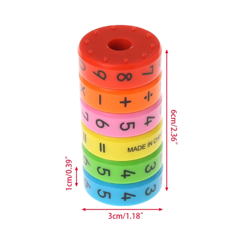 

Education Toys Magnetic Mathematics Numerals Cylinder Learning Toy Math Toy C5AF