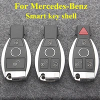 234 button smart remote key shell for mercedes benz a c e s class w211 w245 w204 w205 w212 cla bga key case year 2010