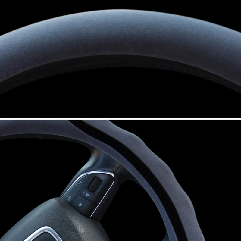 

For Lancia Series Car steering wheel cover anti-skid warm handlebar cover wear-resistant car goods Comfortable Car Accessories