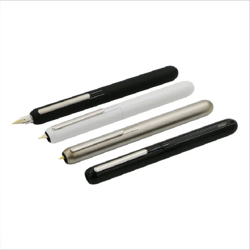 

Metal Fountain Pen Luxury Rotating Telescopic Fountain Pen Ef Tip Fountain Pen Business Office Supplies Telescopic Fountain Pen