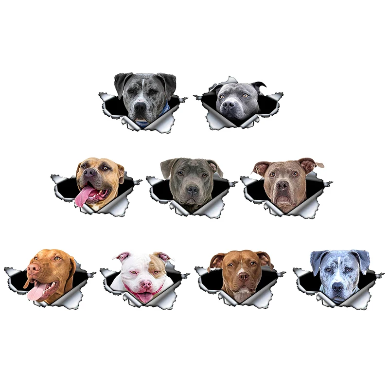 

1pc Reflective Car Stickers Waterproof Styling Sticker Lovely Pet Dog Decals Motorcycle Cover Scratch