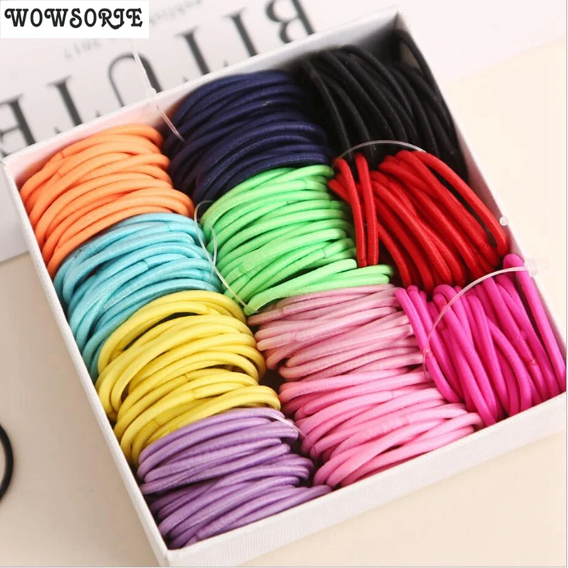 3 см аксессуары для волос девочек резинки конского хвоста эластичные детская