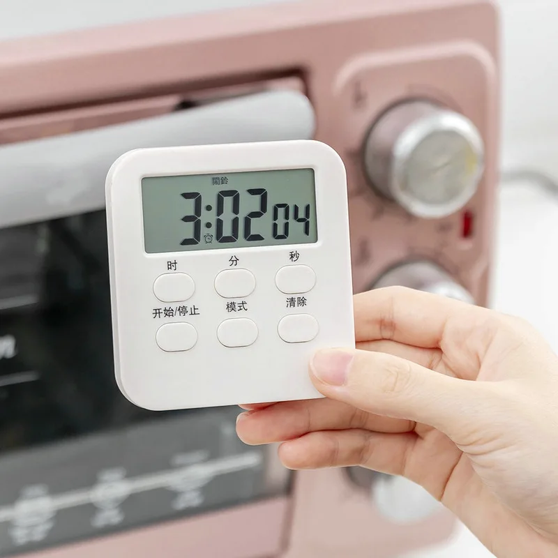 

Electronic Timer Multi-function Countdown Clock Portable for Cooking Baking Kitchen BJStore