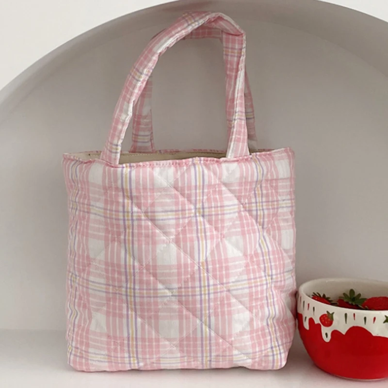 

Сумка для ланча конфетных цветов сумочка в клетку повседневные дизайнерские кошельки Оптовая Продажа кошельки пляжные сумки через плечо
