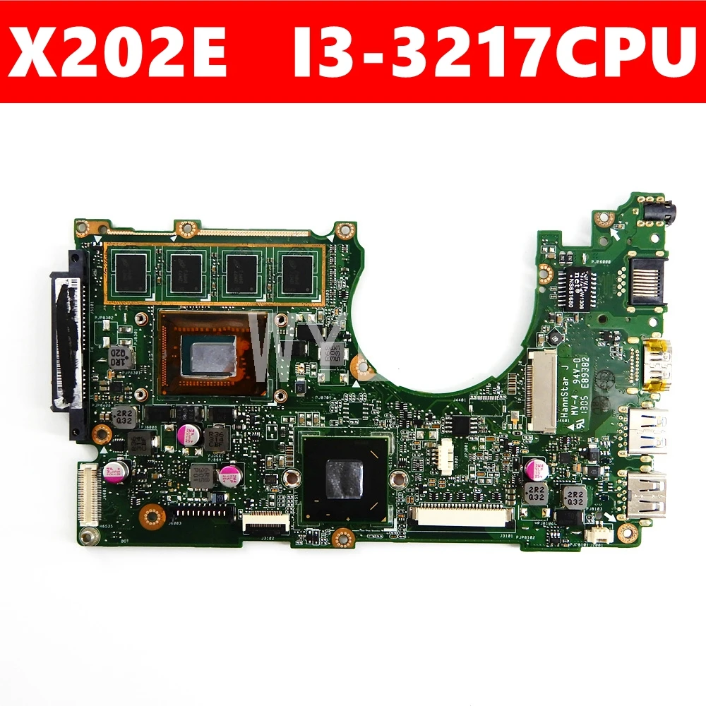 X202E I3-3217 Процессор 4 Гб Оперативная память Материнская плата ASUS X201E X201EP Q200E S200E