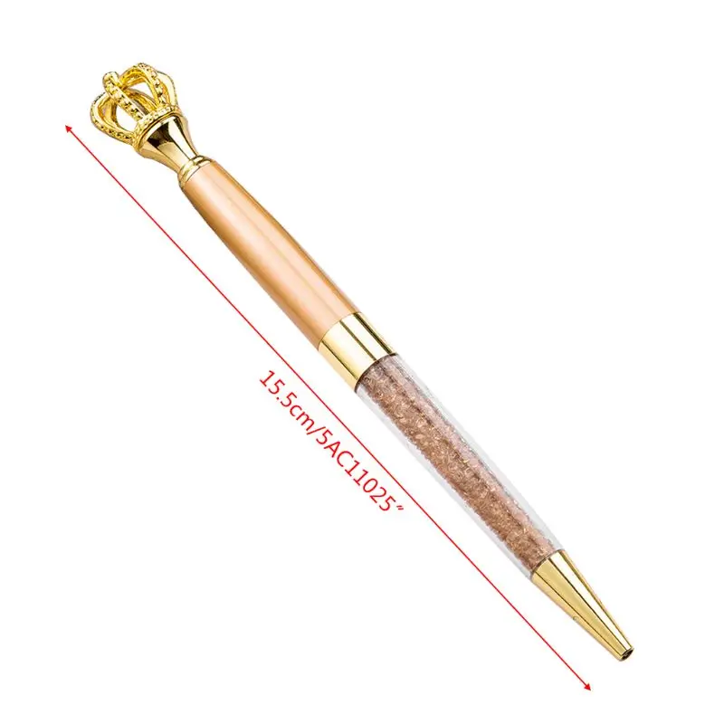Сияющий Модный Корона шариковая ручка 0 7 мм креативные милые шариковые ручки