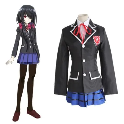 Униформа из аниме свидание и прямая трансляция токисаки Куруми JK Японский