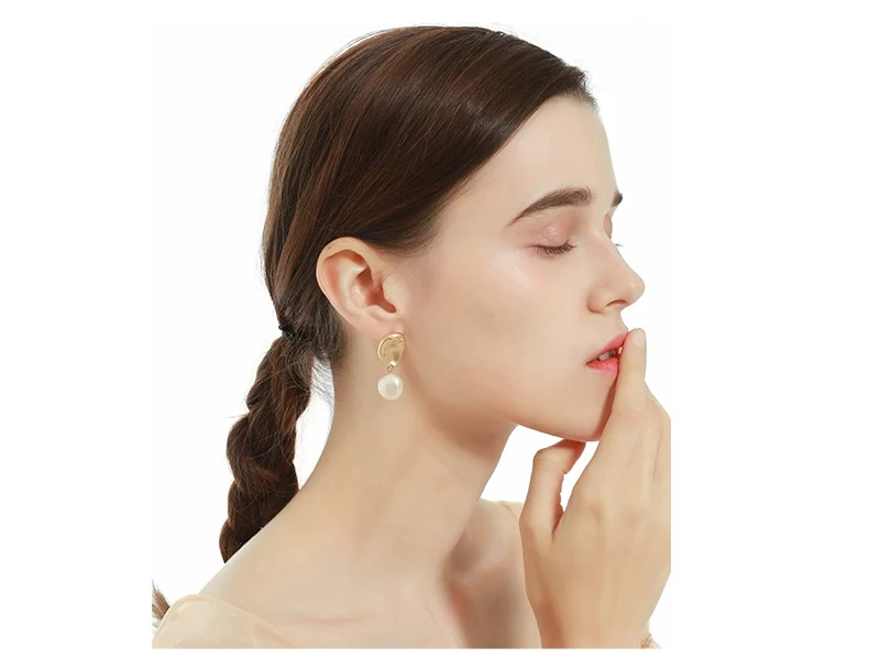 Женские серьги подвески из сплава модные жемчужные богемные Свадебные Роскошные