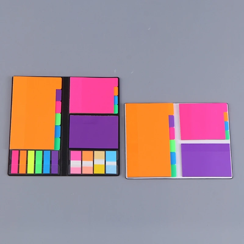 

Sticky Notes 370 Sheets Strong Sticking Power Reusable Accessories for Notebook Planner Journals School/Home/Office