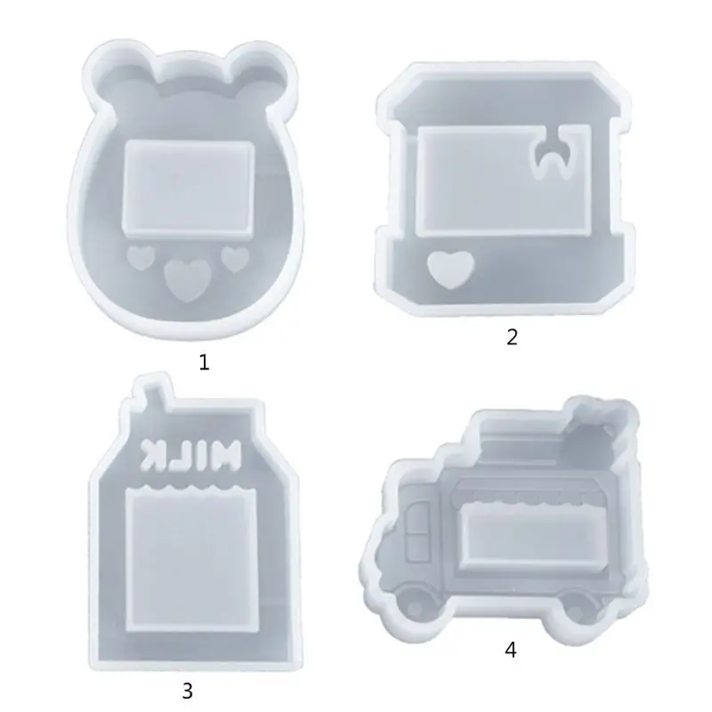 

Resin Crystal Epoxy Quicksand Mold Pendant Casting Silicone Mould DIY Crafts Jewelry Making Tools