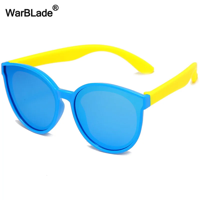 Солнцезащитные очки WarBlade Детские поляризационные винтажные гибкие солнечные с