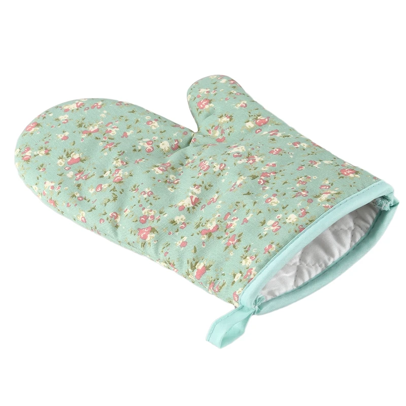 2 пары термостойкие перчатки для микроволновой печи Нескользящие хлопковые