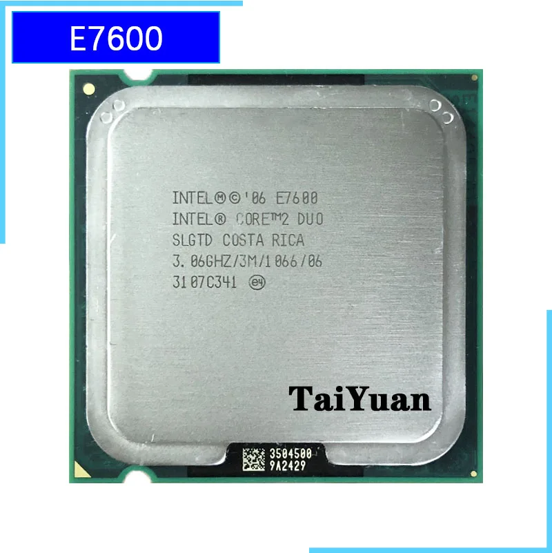 Процессор Intel Core 2 Duo E7600 3 0 ГГц двухъядерный процессор 1066 L2 = 3M 65W LGA 775 | Компьютеры и