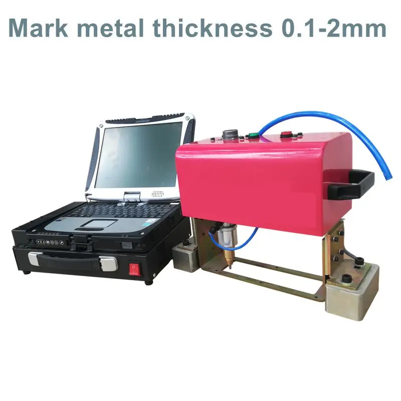 portable dot Cnc Pneumatic marking Machine price sheet metal hot sale dot peen marking machine dot pin printing machine 14040