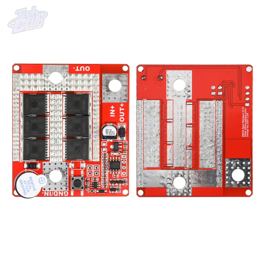 DC 12V 18650 литиевая аккумуляторная машина для точечной сварки аксессуар PCB