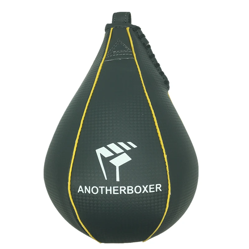 Only Gray Speed Ball ММА ПУ Боксерский Тренировочный Пробивной мешок профессиональный фитнес Муай Тай двойной конец мяч на резинке для боксирования груша надувной боксерский мешок - Цвет: Only Gray Speed Ball